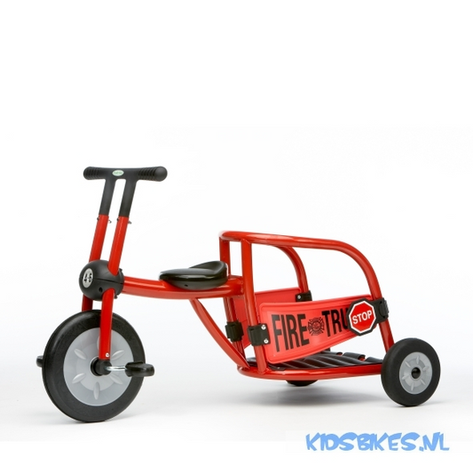 Italtrike Professioneel Pilot 300 Driewieler Brandweer Active - 4-6 jaar bij Fietstotaal