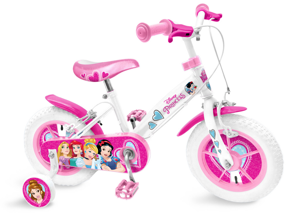 Disney Princess Kinderfiets 12 inch - 3-5 jaar extra afbeelding 18