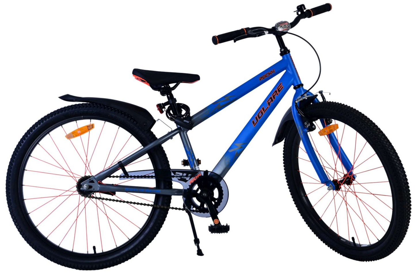 Volare Rocky Kinderfiets - Jongens - 24 inch - Blauw - 8-10 jaar extra afbeelding 15