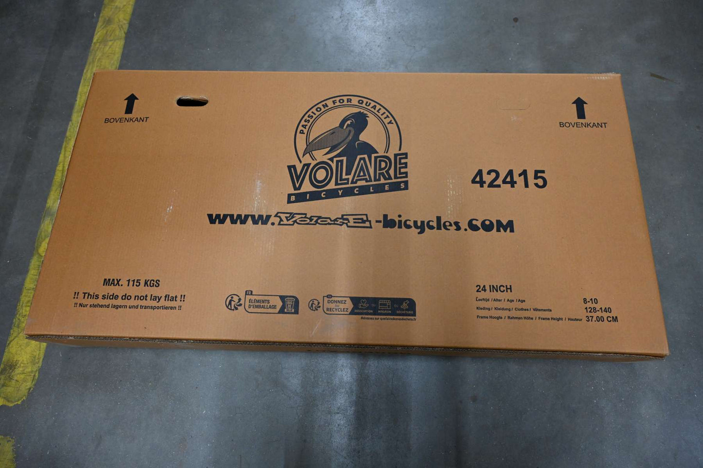 Volare Rocky Kinderfiets - 24 inch - Blauw - Shimano Nexus 3 versnellingen - 8-10 jaar extra afbeelding 13