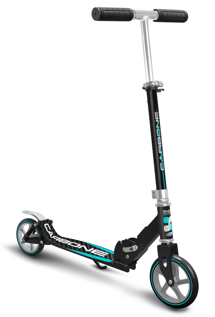Skids Control Skids Control Carbone Vouwstep 145 mm wielen - Vanaf 5 jaar bij Fietstotaal