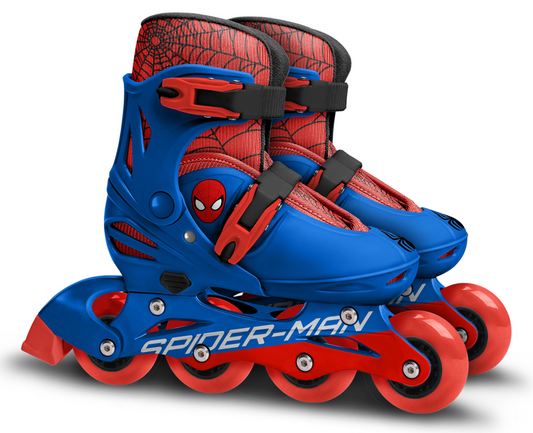 Spiderman Skates Verstelbaar Maat 30-33 - Vanaf 8 jaar bij Fietstotaal