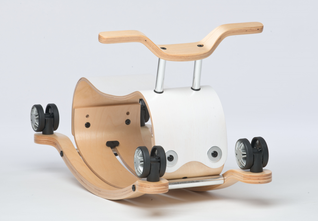 Wishbone Flip Rock & Roll Wit - 1-5 jaar bij Fietstotaal