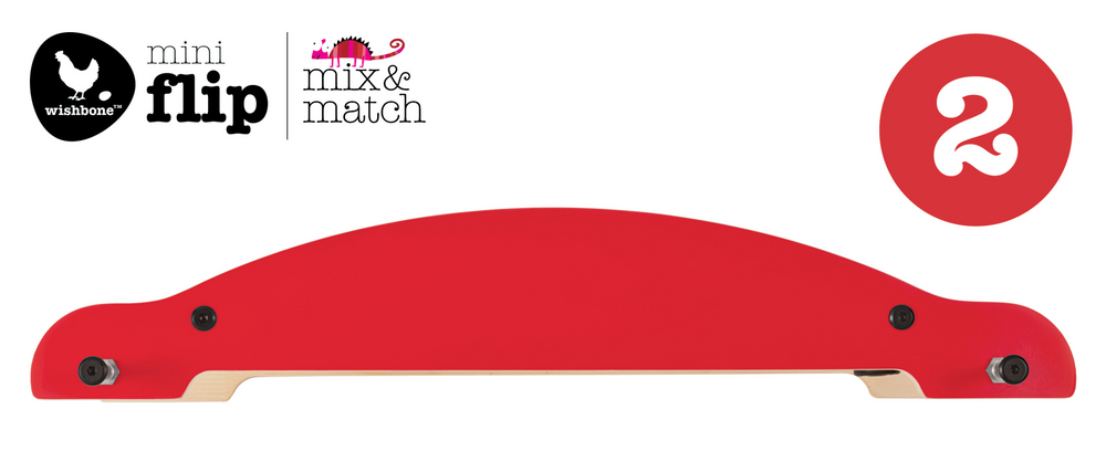 Wishbone mini-flip base red bij Fietstotaal