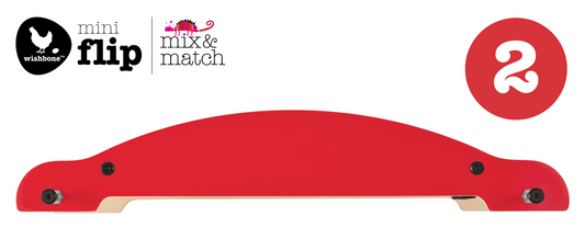 Wishbone mini-flip base red bij Fietstotaal