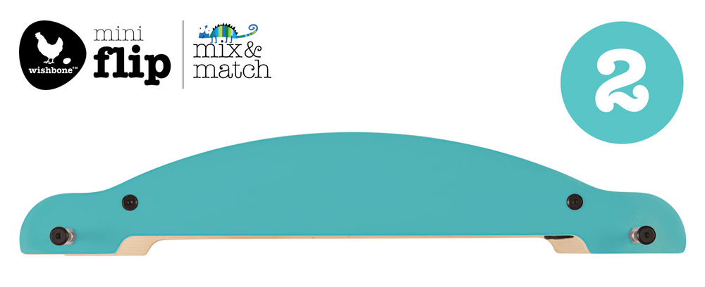 Wishbone mini-flip base aqua bij Fietstotaal