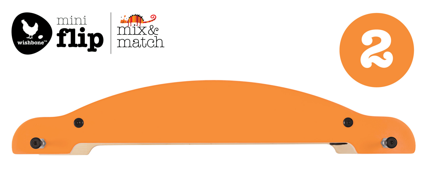 Wishbone mini-flip base orange bij Fietstotaal