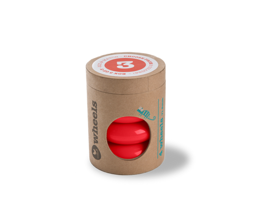 Wishbone mini-flip wheels red bij Fietstotaal