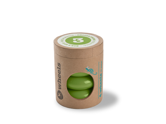 Wishbone mini-flip wheels green bij Fietstotaal