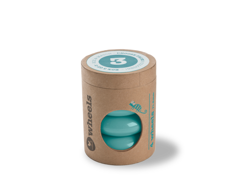 Wishbone mini-flip wheels aqua bij Fietstotaal