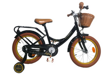 Volare Ashley Kinderfiets - Meisjes - 14 inch - Zwart - 3-5 jaar extra afbeelding 15