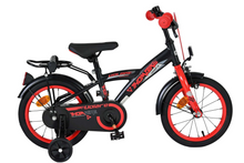 Volare Thombike Kinderfiets - Jongens - 14 inch - Zwart Rood - Zwart, Rood - 3-5 jaar extra afbeelding 15