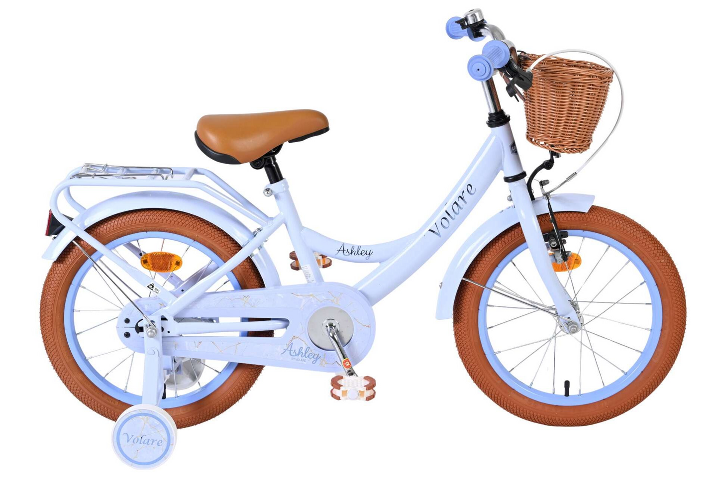 Volare Ashley Kinderfiets - Meisjes - 16 inch - Pastel Blauw - 4-6 jaar extra afbeelding 15