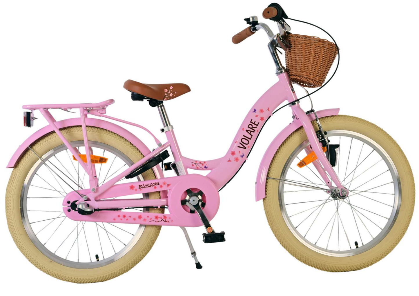 Volare Blossom Kinderfiets - Meisjes - 20 inch - Roze - Nexus 3 versnellingen - 6-8 jaar extra afbeelding 16