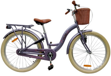 Volare Blossom Kinderfiets - Meisjes - 24 inch - Paars - 8-10 jaar extra afbeelding 15