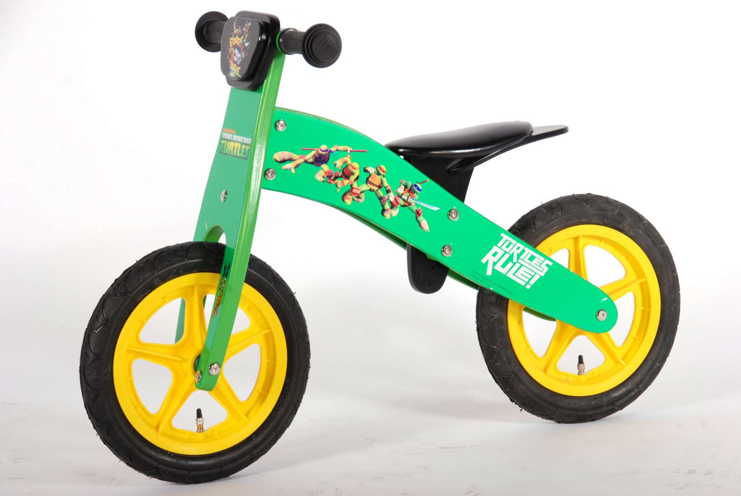 Teenage Mutant Ninja Turtles houten loopfiets 12 inch - 3-5 jaar extra afbeelding 5