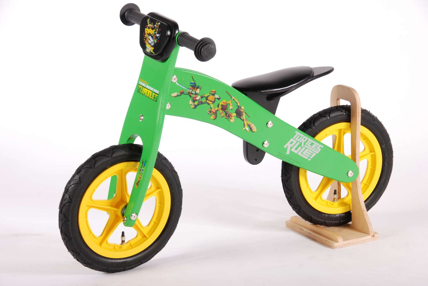 Teenage Mutant Ninja Turtles houten loopfiets 12 inch - 3-5 jaar extra afbeelding 12