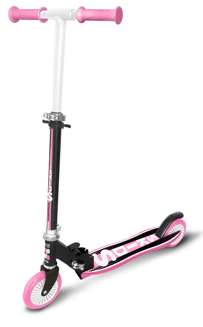 Skids Control Opvouwbare Step Roze met Ergonomisch Deck - Vanaf 5 jaar bij Fietstotaal