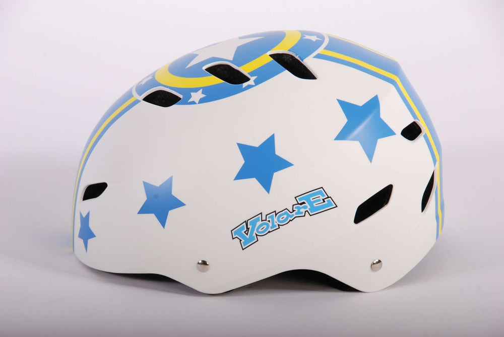 Volare Skatehelm Blauw Rode Sterren extra afbeelding 12