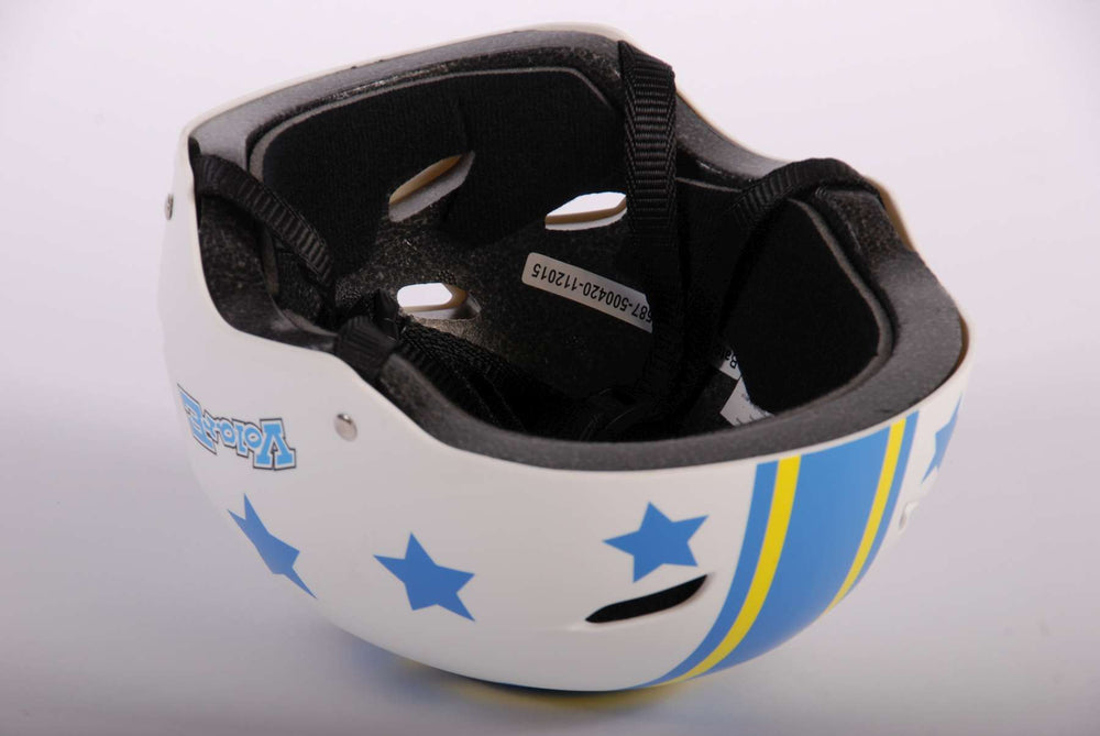 Volare Skatehelm Blauw Rode Sterren extra afbeelding 11