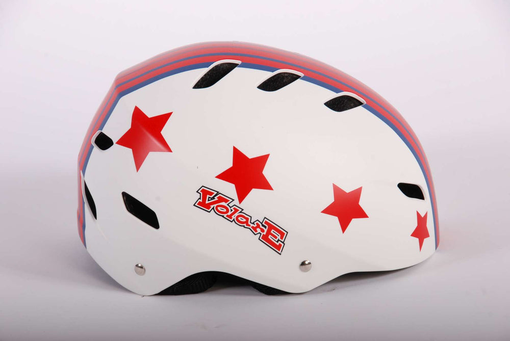 Volare Skatehelm Blauw Rode Sterren extra afbeelding 10