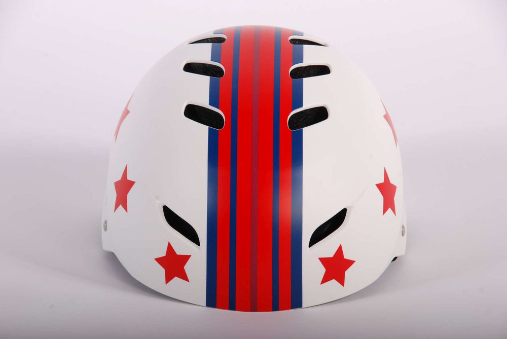 Volare Skatehelm Blauw Rode Sterren extra afbeelding 8