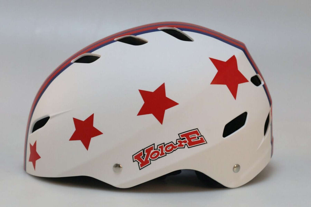 Volare Skatehelm Blauw Rode Sterren extra afbeelding 4