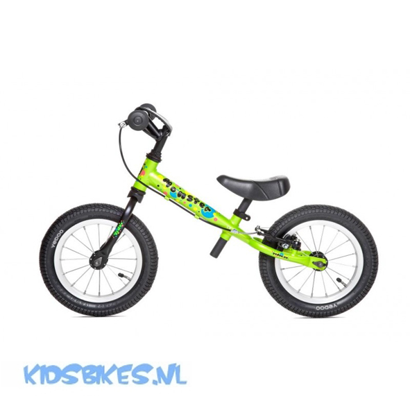 Yedoo Loopfiets Happy Monster 12" - Vanaf 2 jaar bij Fietstotaal