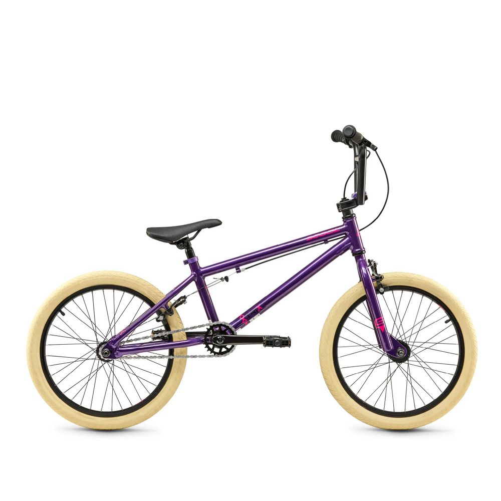 S'COOL XtriX 40-1S - Purple/Fuchsia - 20 inch - Fuchsia, Paars - 6-8 jaar bij Fietstotaal