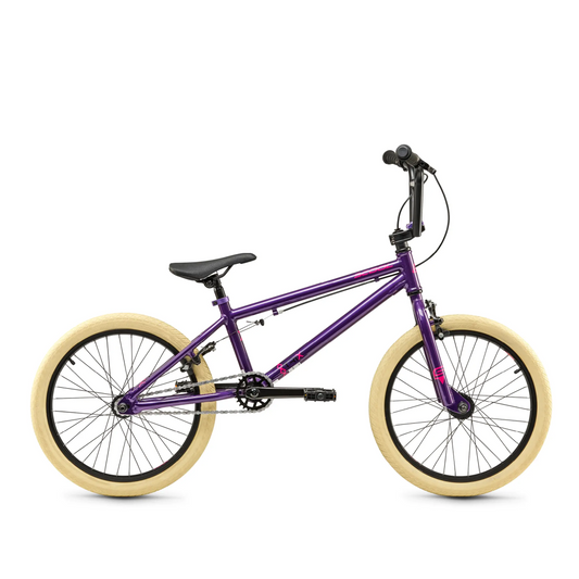 S'COOL XtriX 40-1S - Purple/Fuchsia - 20 inch - Fuchsia, Paars - 6-8 jaar bij Fietstotaal