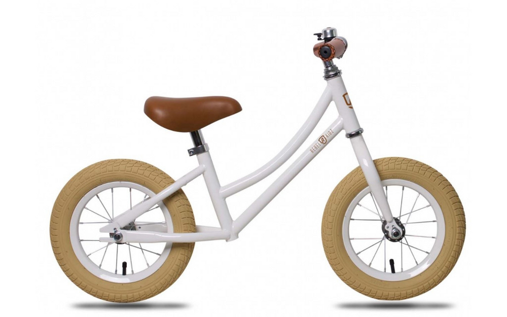 Loopfiets Rebel Kidz Classic 12,5" - wit - 2-4 jaar bij Fietstotaal