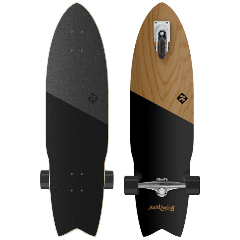 Street Surfing Skateboard Shark 36 inch - Vanaf 8 jaar bij Fietstotaal