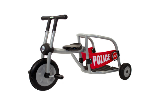 Italtrike Professioneel Pilot 300 Driewieler Politie Dynamic - 4-6 jaar bij Fietstotaal