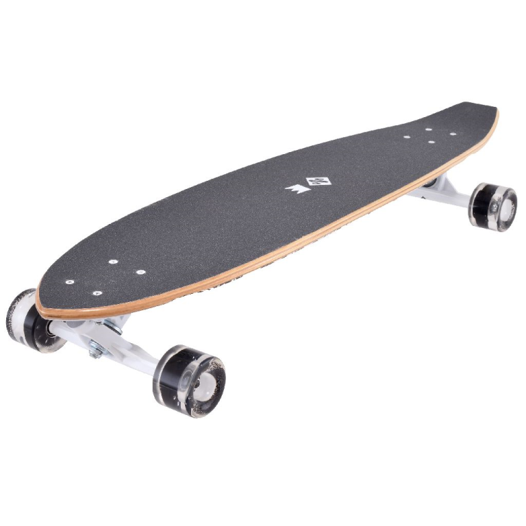 Street Surfing Skateboard Kicktail Rumble - Vanaf 8 jaar bij Fietstotaal