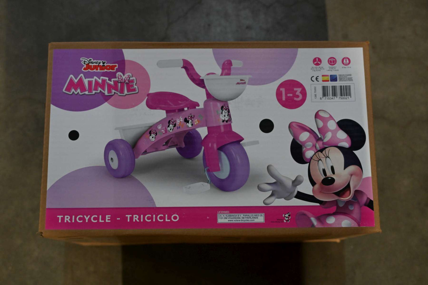Driewieler Disney Minnie - Meisjes - Roze - Vanaf 1 jaar extra afbeelding 11