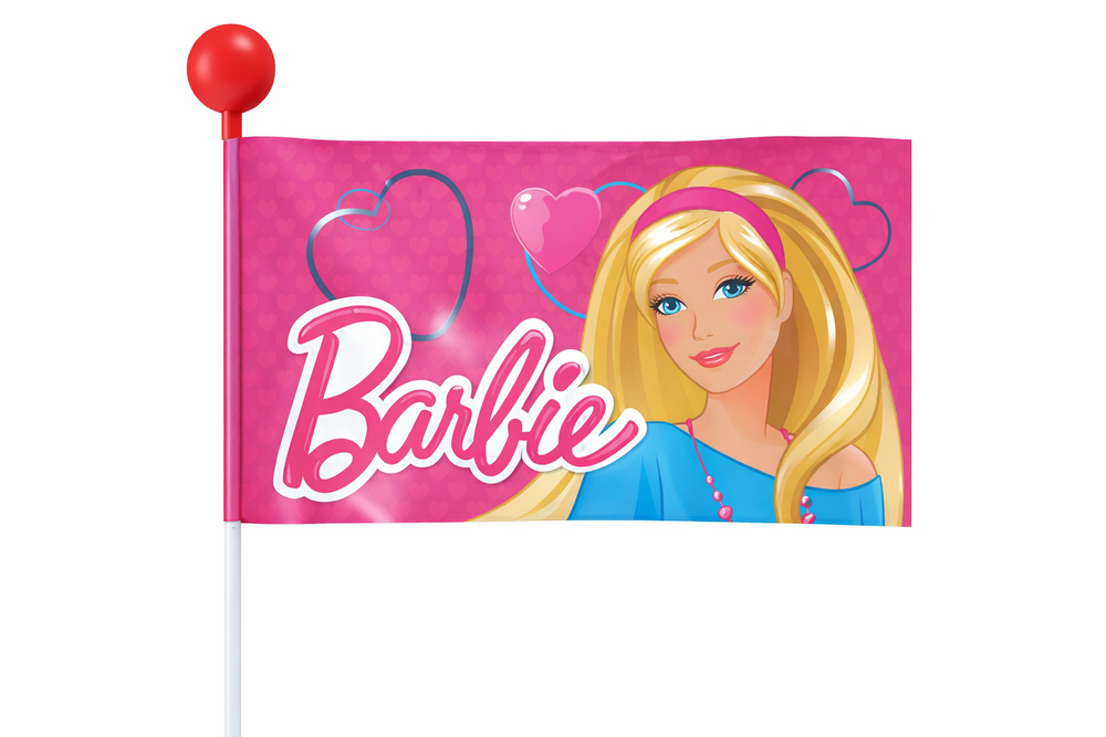 Barbie Fietsvlaggetje *Actie* bij Fietstotaal