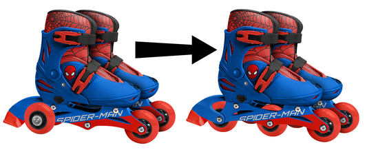 Skates Spiderman maat 27-30 - Vanaf 4 jaar bij Fietstotaal