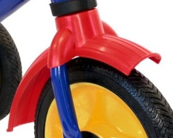Italtrrike driewieler voorspatbord rood bij Fietstotaal