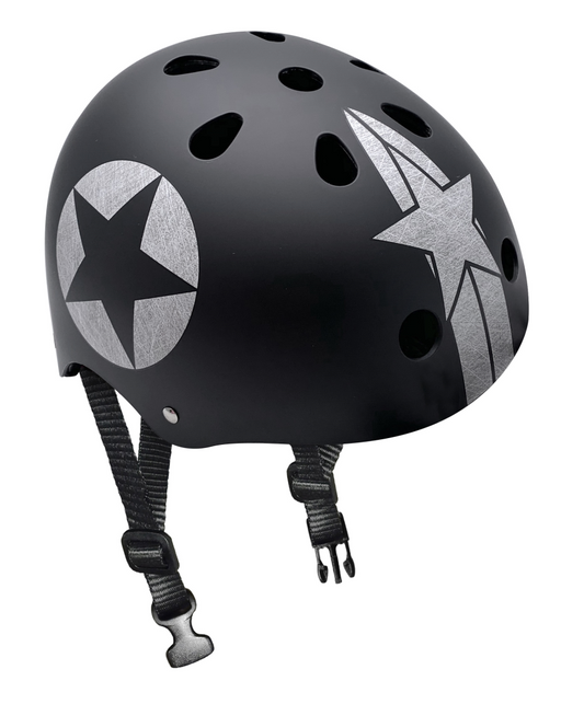 Skatehelm Skids Control Black Star bij Fietstotaal