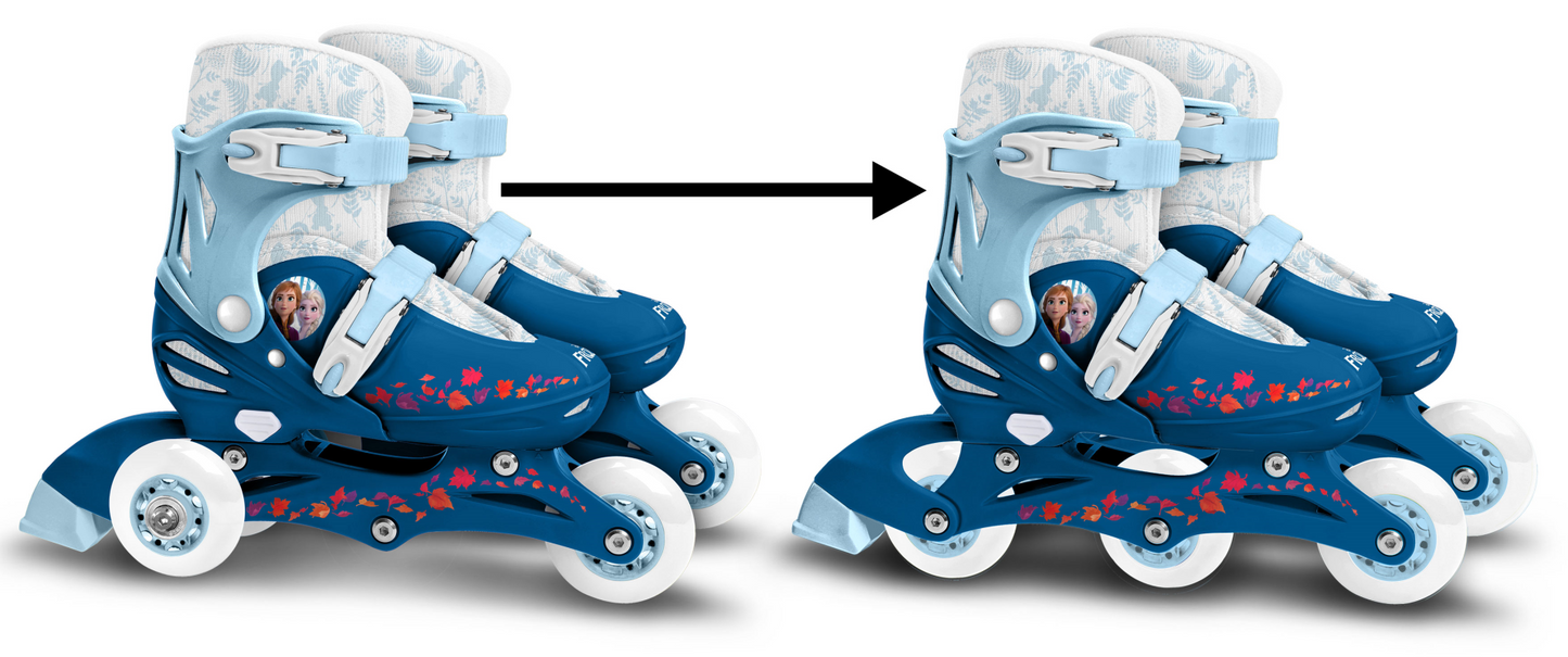 Disney Frozen Skates Blauw Verstelbaar Maat 27-30 - Vanaf 8 jaar bij Fietstotaal