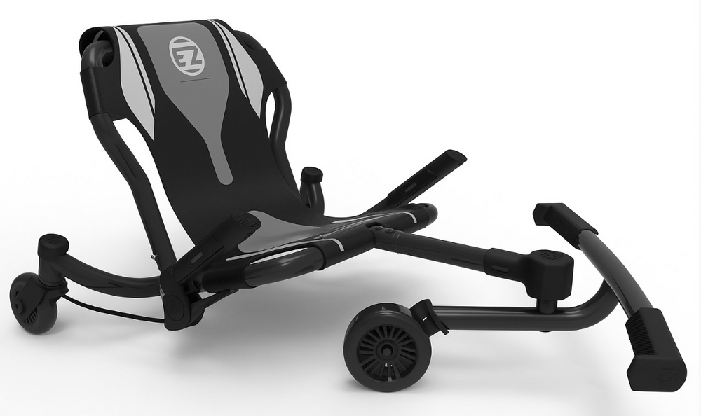 Ezyroller Spinner X Zwart - Vanaf 4 jaar bij Fietstotaal