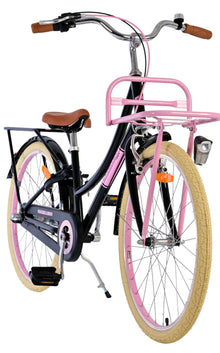 Volare Excellent Kinderfiets - Meisjes - 24 inch - Zwart - 3 Versnellingen - 8-10 jaar extra afbeelding 7