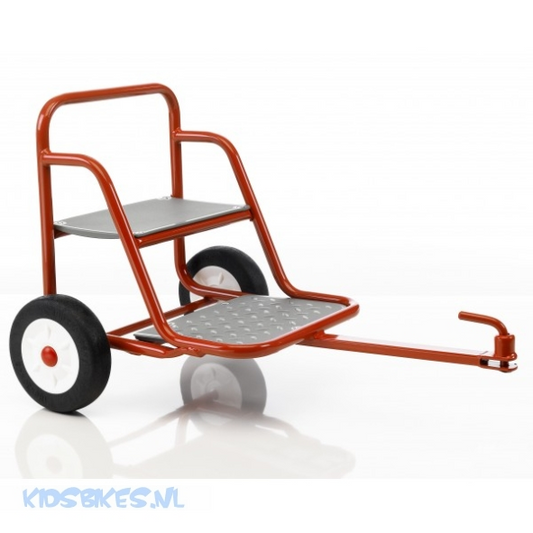 Italtrike Professioneel Red Pick Up aanhanger bij Fietstotaal