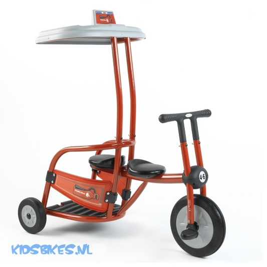 Italtrike Professioneel Pilot 300 Driewieler Brandweer 1+1 Dynamic - 4-6 jaar bij Fietstotaal