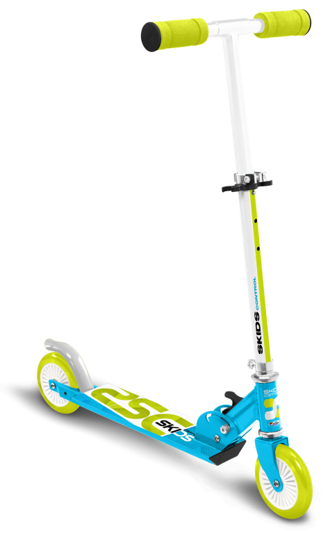 Skids Control Opvouwbare Step Blauw - Vanaf 5 jaar bij Fietstotaal