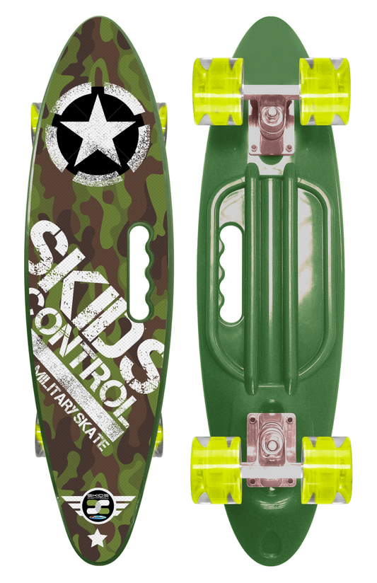 Skateboard Skids Control Military 24 inch - Vanaf 5 jaar bij Fietstotaal