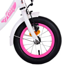 Volare Ashley Kinderfiets - Meisjes - 12 inch - Wit - 3-5 jaar extra afbeelding 5