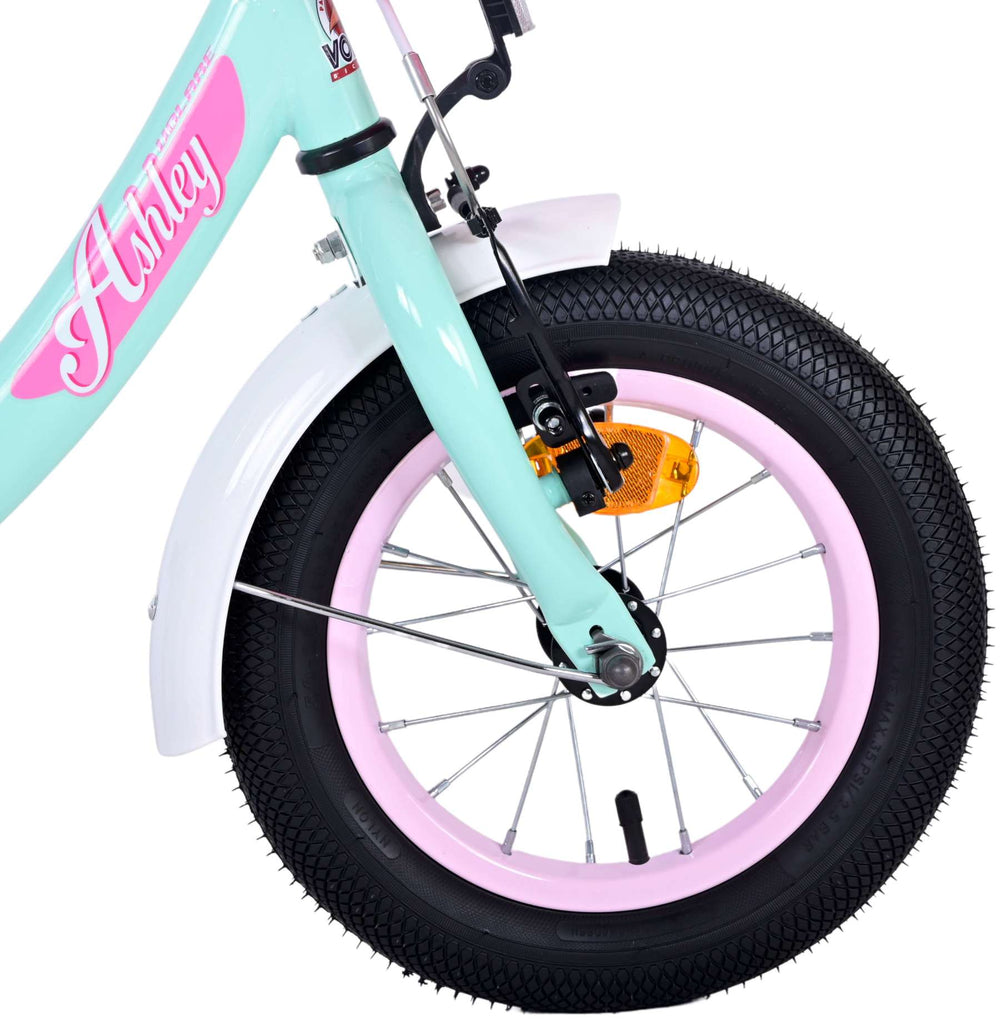 Volare Ashley Kinderfiets - Meisjes - 12 inch - Groen - 3-5 jaar extra afbeelding 5