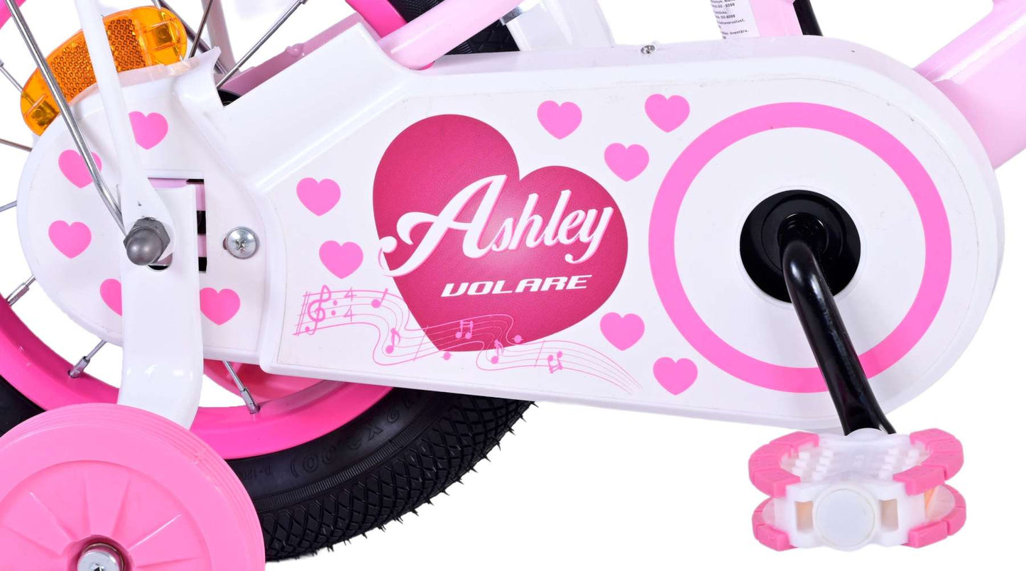 Volare Ashley Kinderfiets - Meisjes - 12 inch - Roze - 3-5 jaar extra afbeelding 7