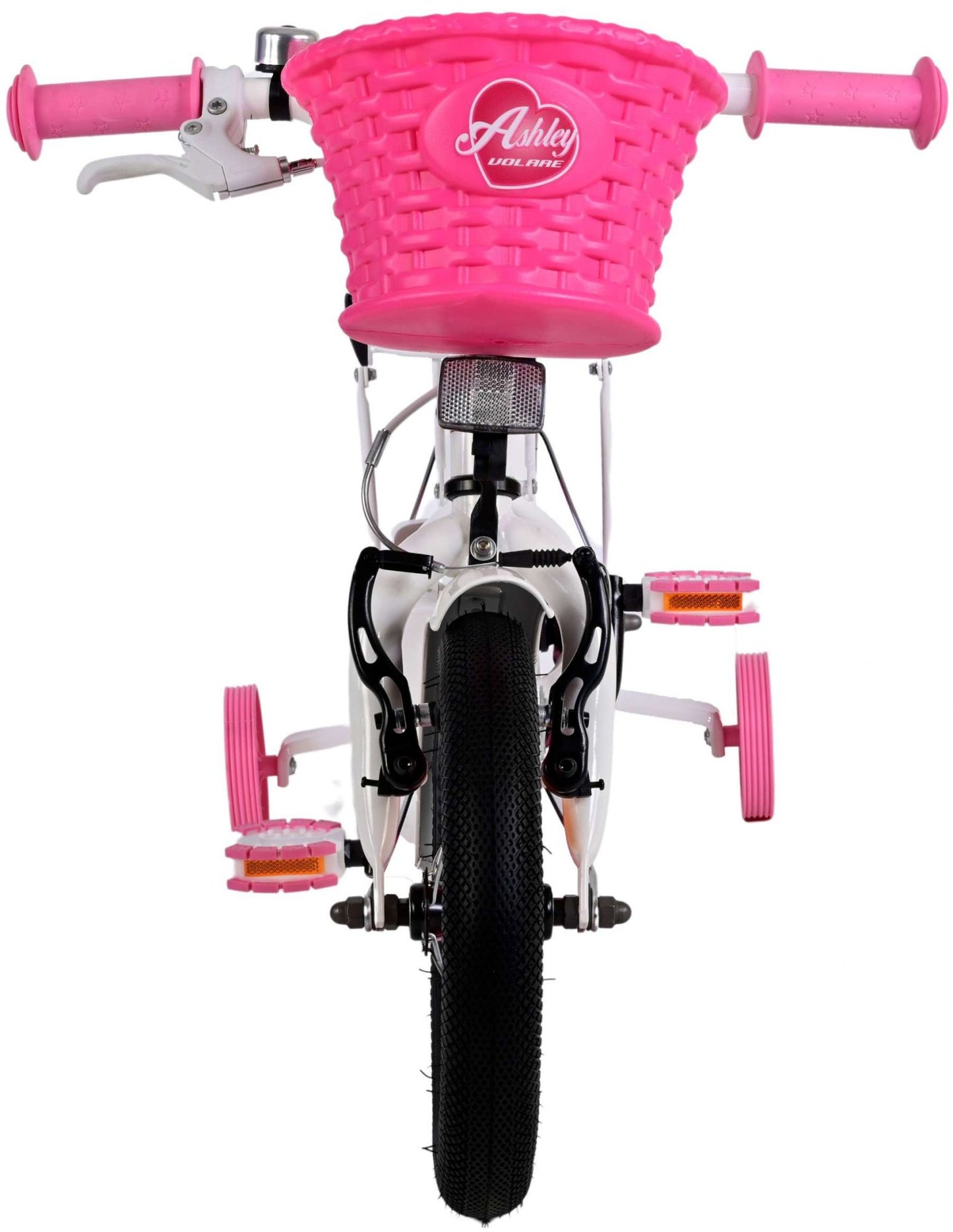 Volare Ashley Kinderfiets - Meisjes - 12 inch - Wit - 3-5 jaar extra afbeelding 8